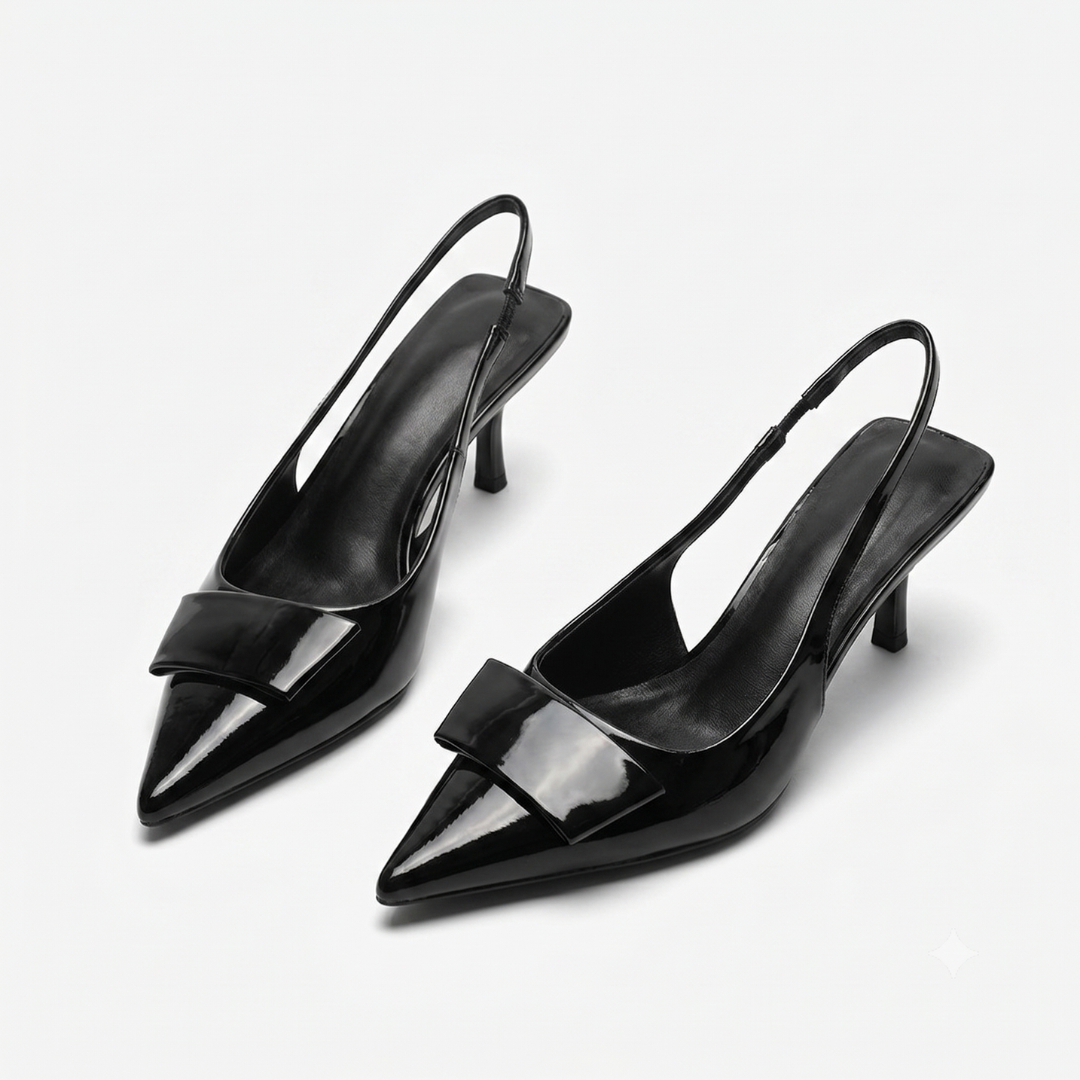 Hannah | Office Slingback Kitten Hakken