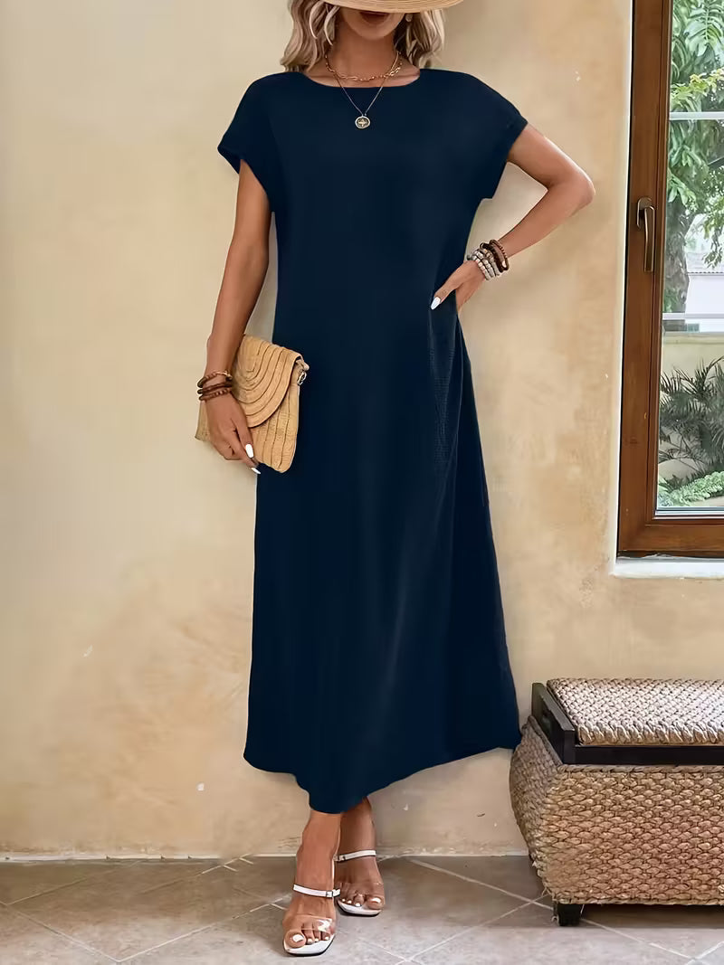 Margaux™ — Elegante en minimalistische lange jurk