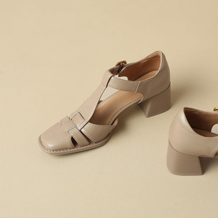 Belliora | Vierkante Teen Zomer Sandalen