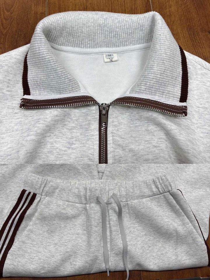 Marietta – blouse en broek met brede pijpen
