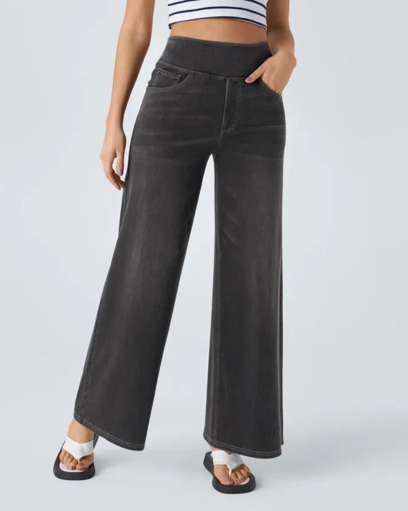 Ainsley - Comfortabele Wijde Jeans