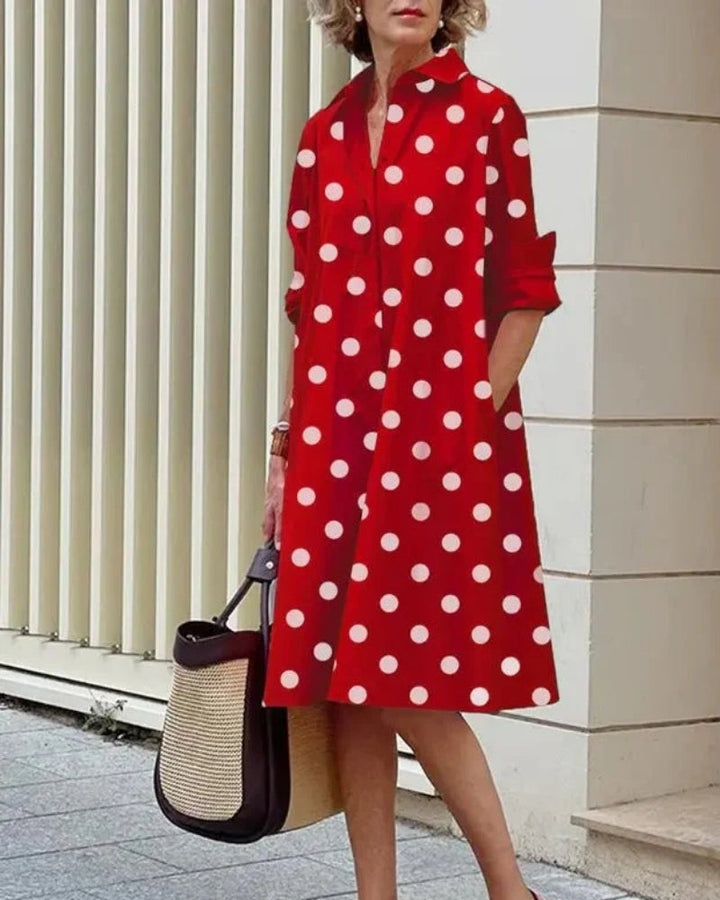Luisa | Klassieke Chemisier Jurk