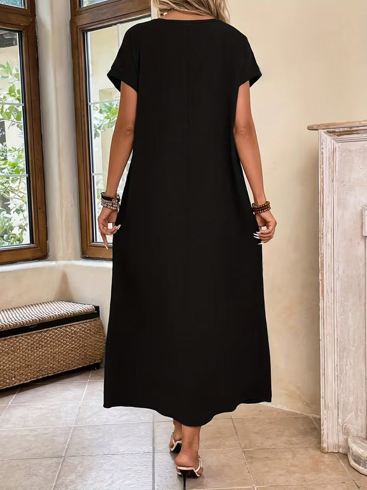 Margaux™ — Elegante en minimalistische lange jurk