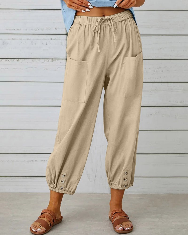 Elianna | Chic Hoge Taille Broek
