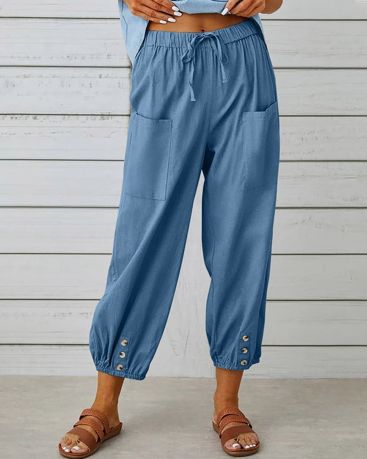 Elianna | Chic Hoge Taille Broek