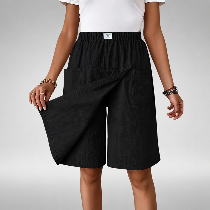 Anne | Hoge Taille Comfort Shorts
