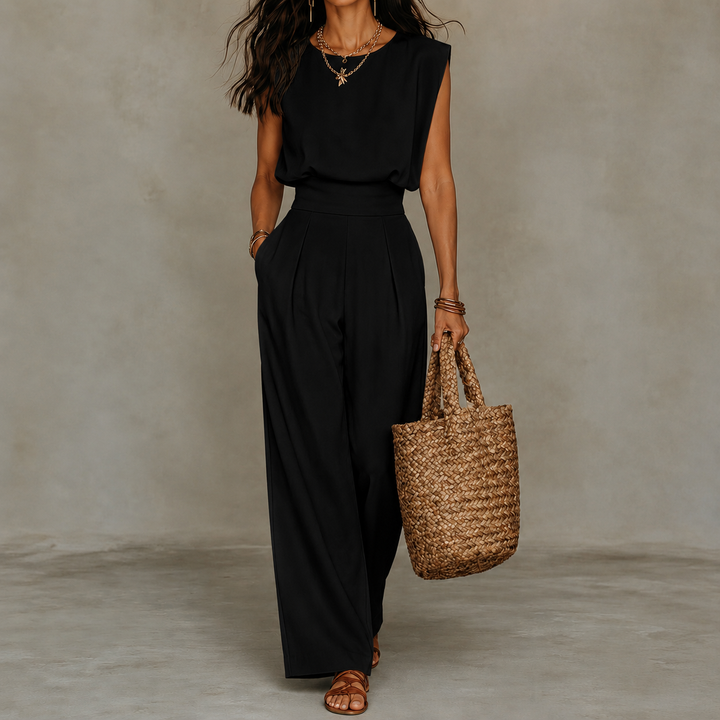 Ariia™ Jumpsuit met riem