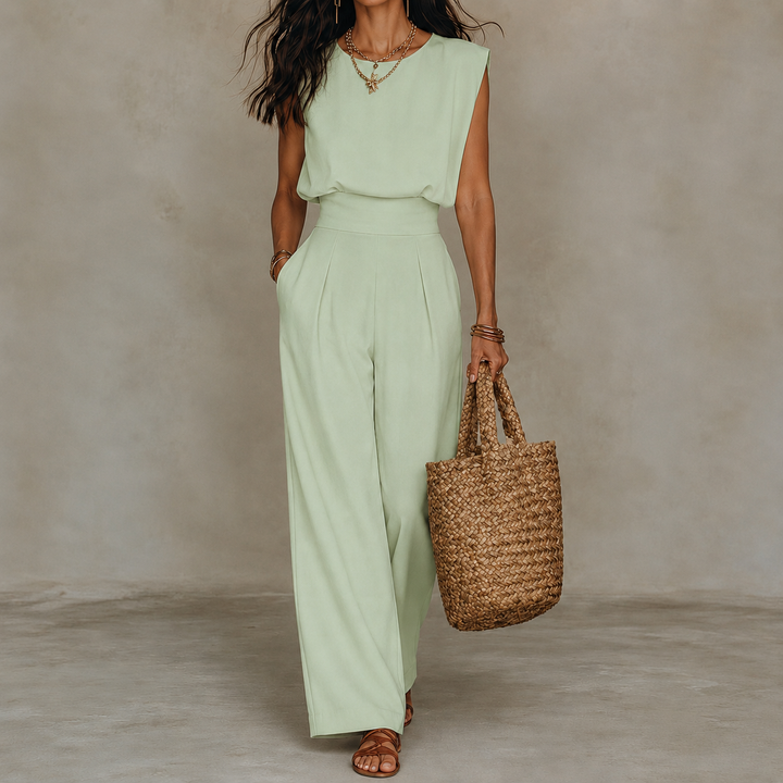 Ariia™ Jumpsuit met riem