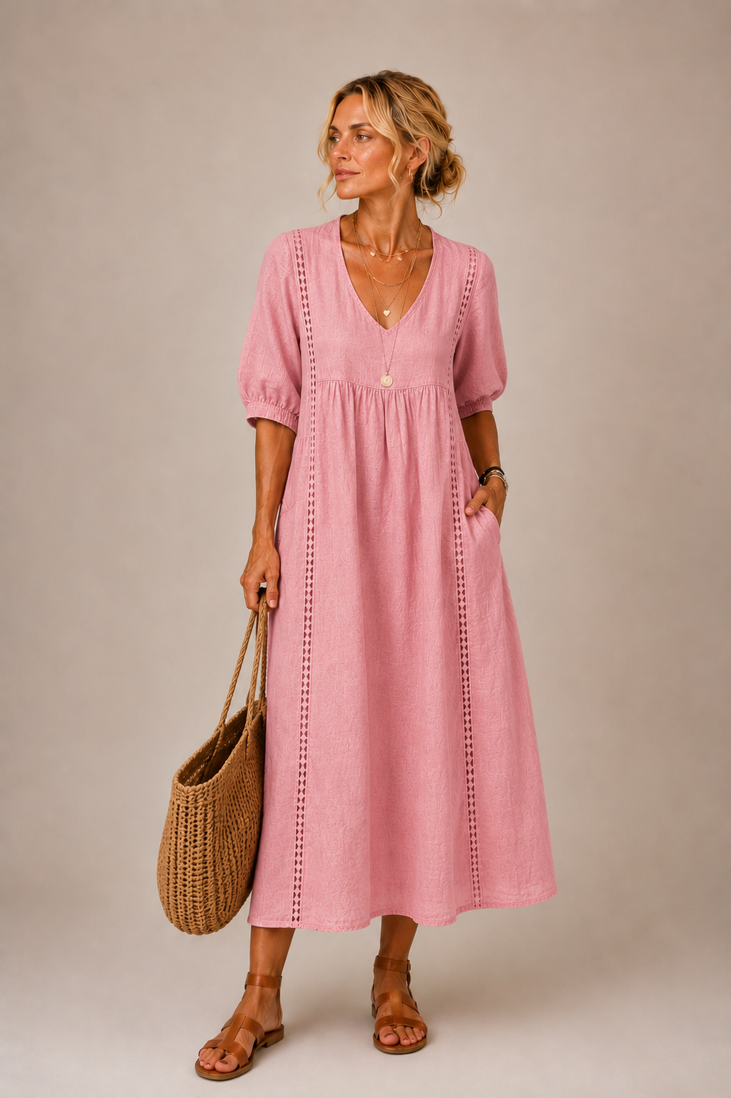 Sefi | Midi Zomerjurk