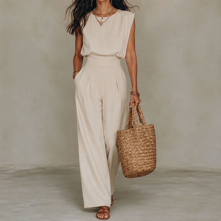 Ariia™ Jumpsuit met riem