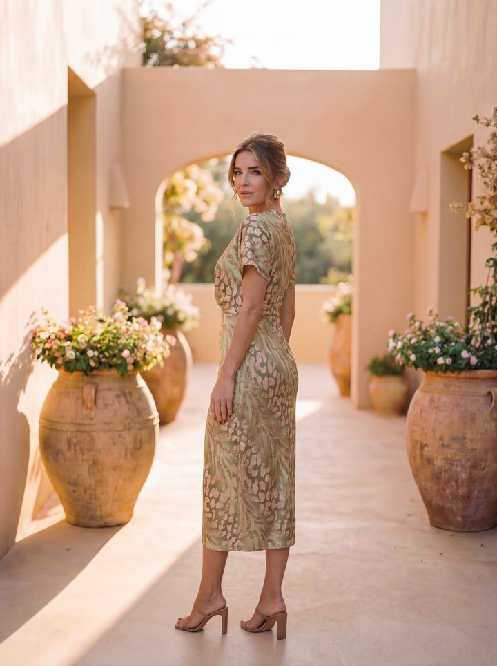 Antonella | Elegante jurk van lichte, vloeiende stof