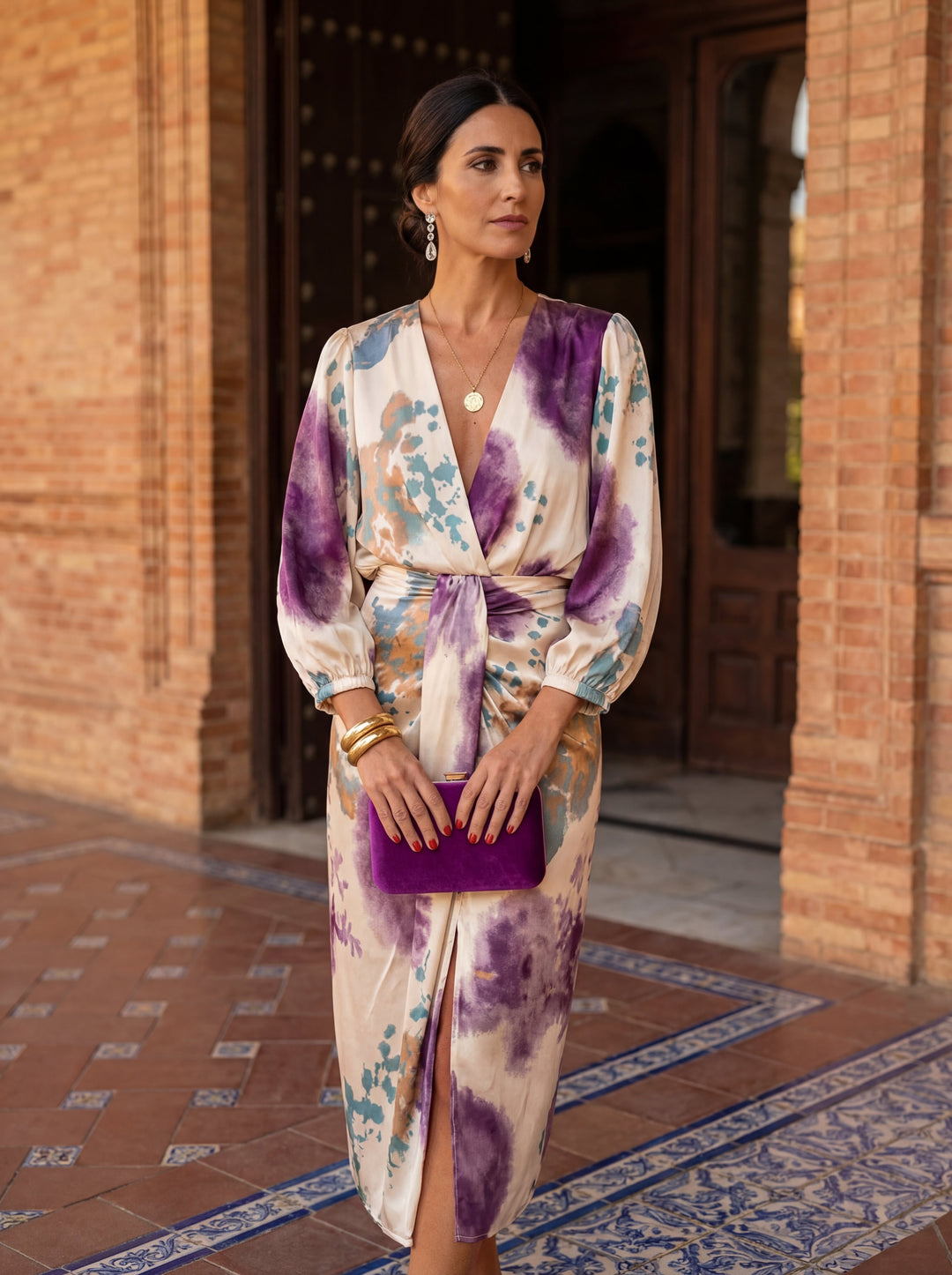 Valeria™ | Elegante V-hals jurk