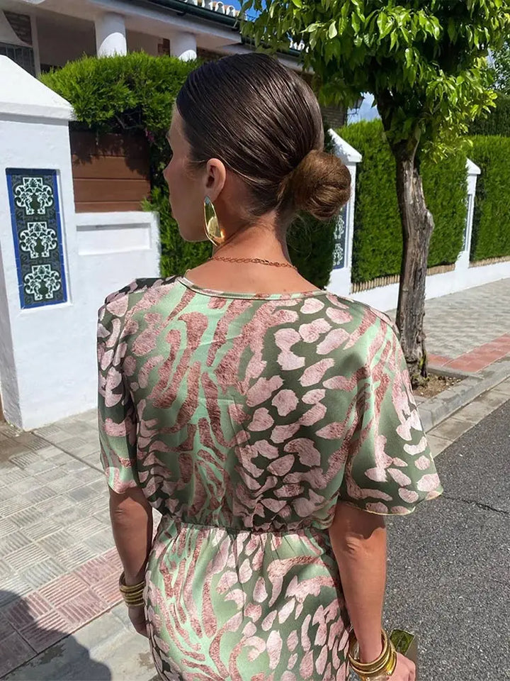 CLARANDRA™ - MIDI JURK VAN KOPER