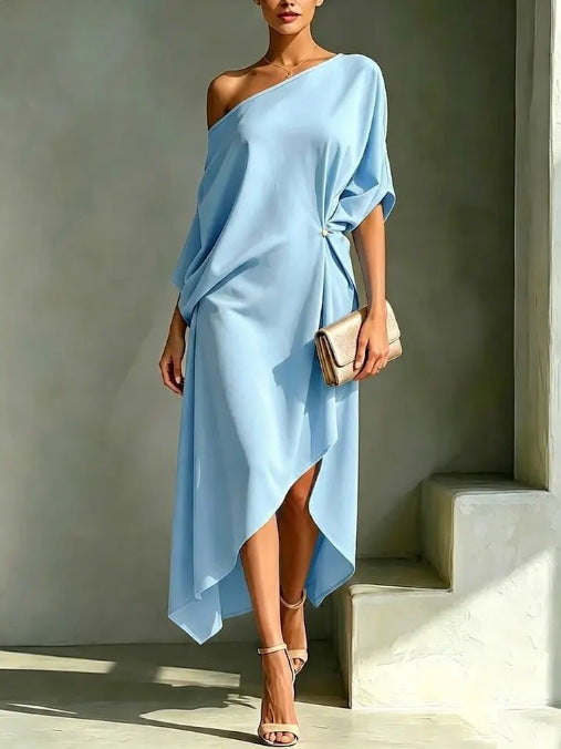 Camila | Asymmetrische elegante jurk