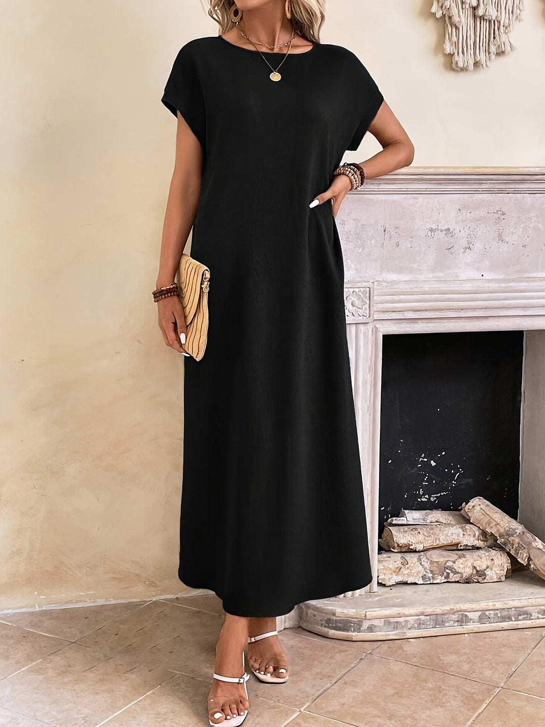 Margaux™ — Elegante en minimalistische lange jurk