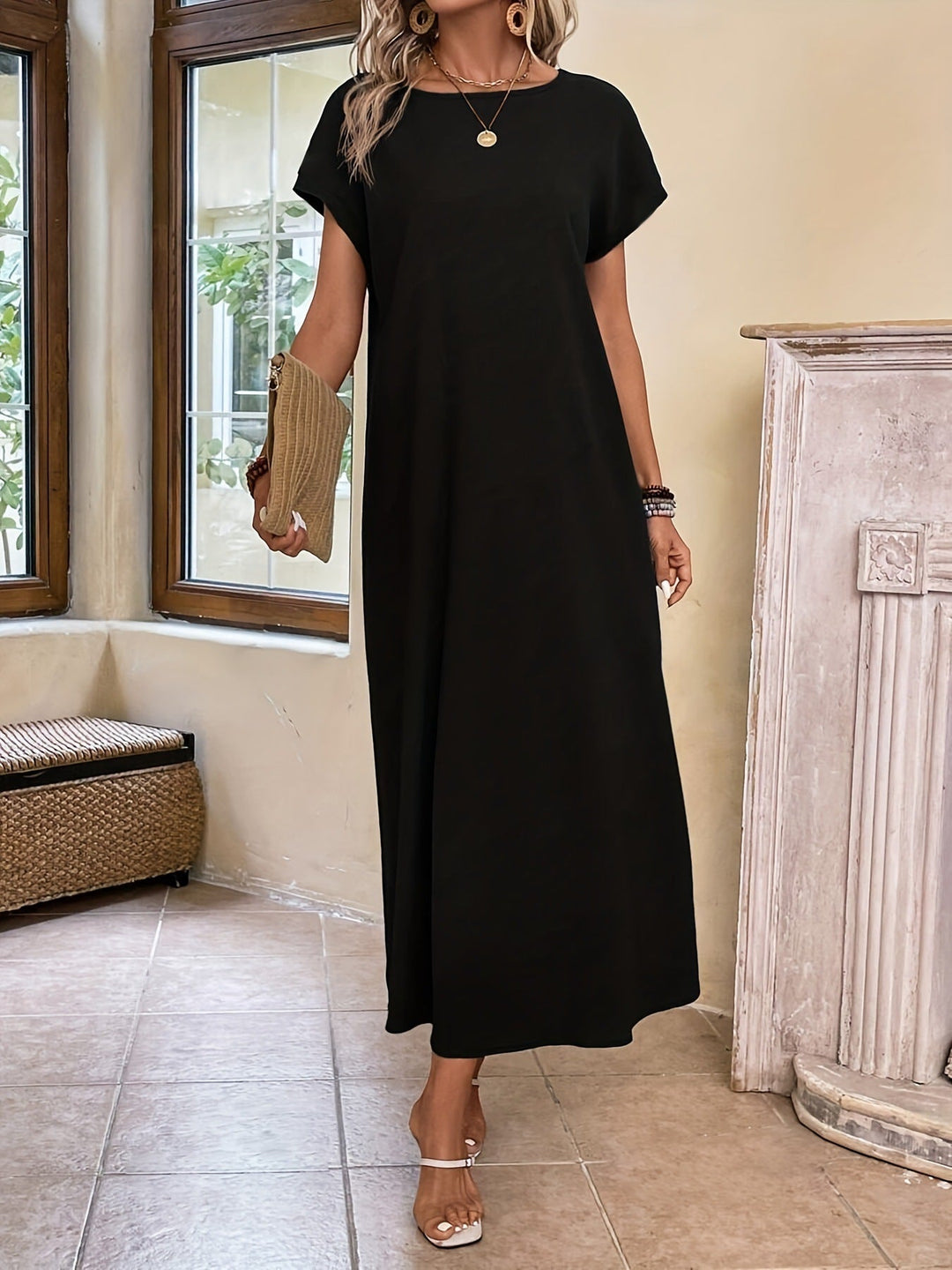 Margaux™ — Elegante en minimalistische lange jurk