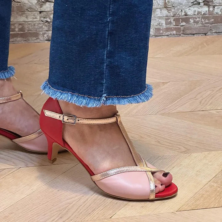 ELEGANTE SANDALEN MET T-GORDIJN