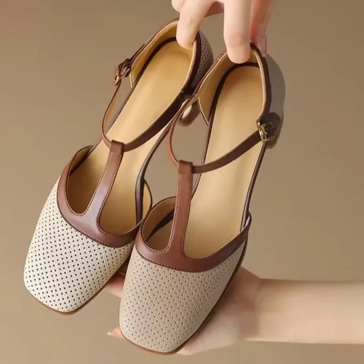 Katarzyna | Orthopedische schoenen met middelhoge hak