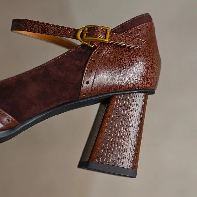 Ellie | Klassieke Leren Pumps