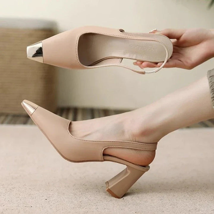 Layla | Puntige Slingback Hakken