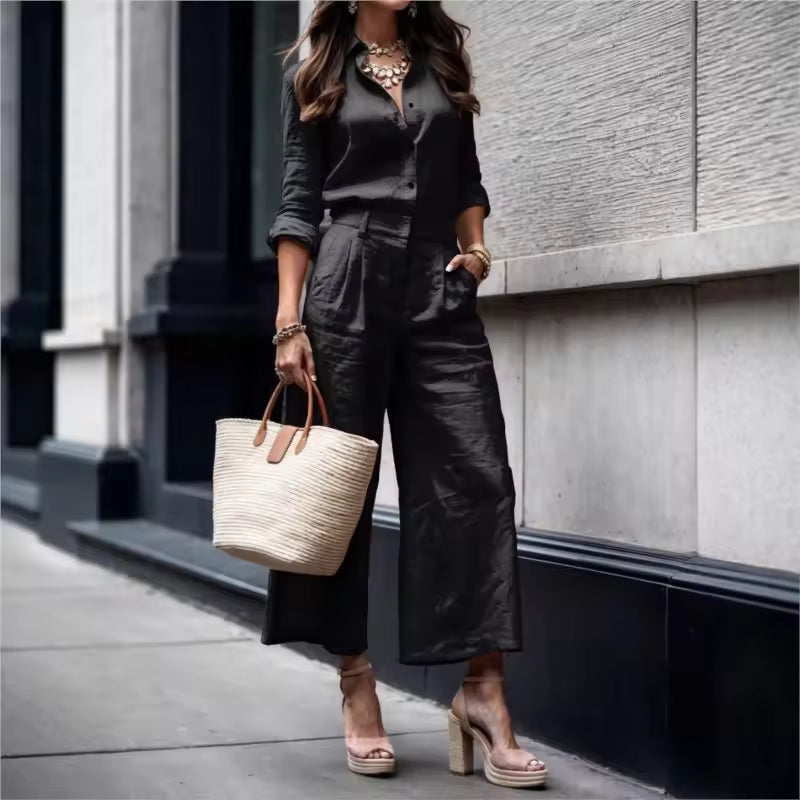 Noor™ || Set met losvallende broek