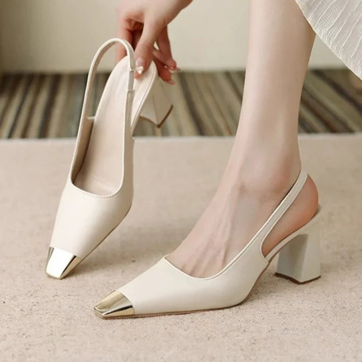 Layla | Puntige Slingback Hakken