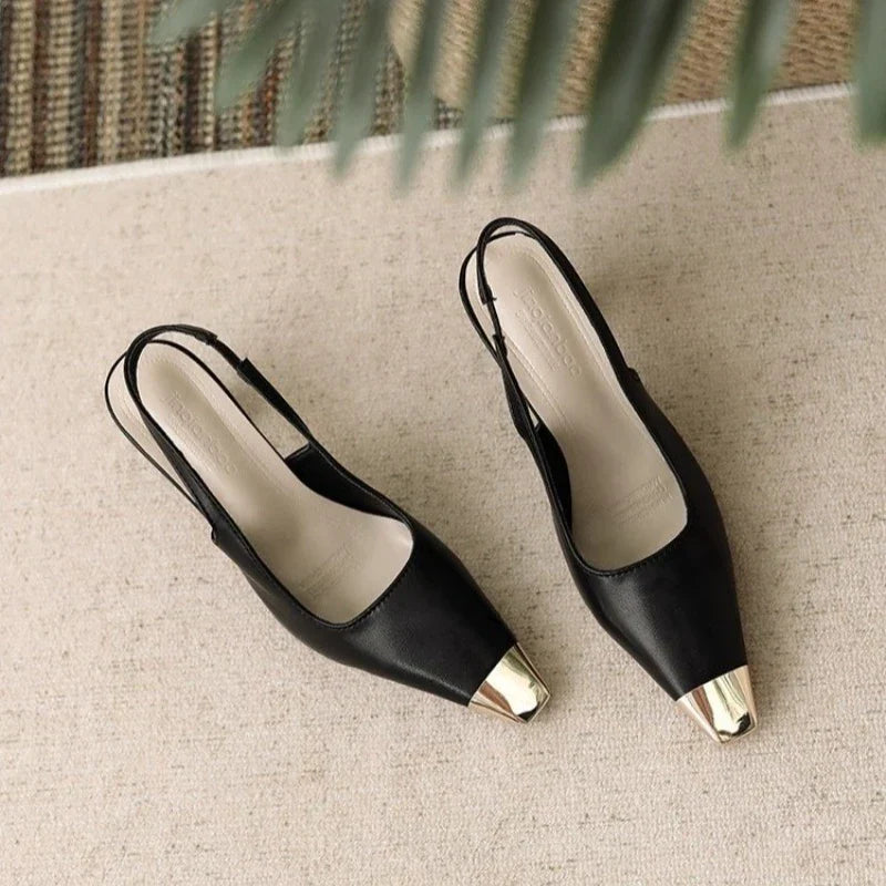 Layla | Puntige Slingback Hakken