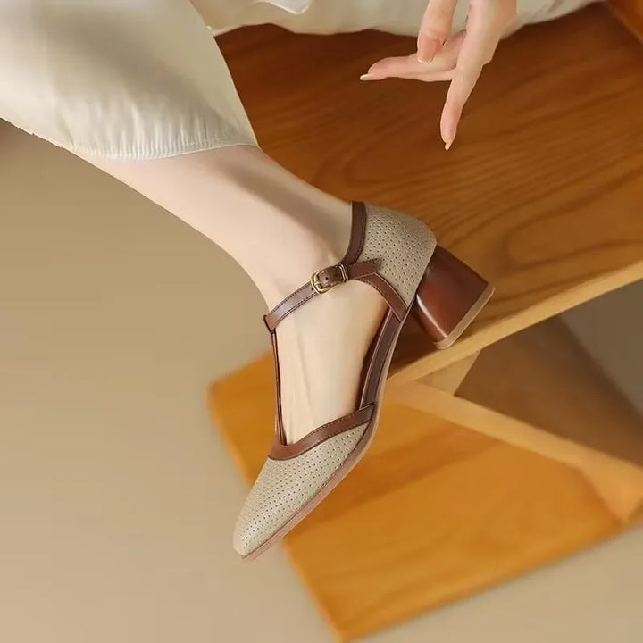 Katarzyna | Orthopedische schoenen met middelhoge hak