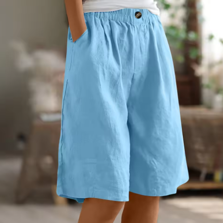Frances - Comfortabele Katoenen Shorts