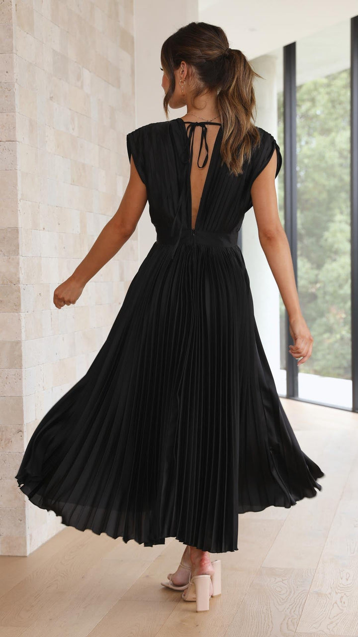Isla | Elegante plissé jurk