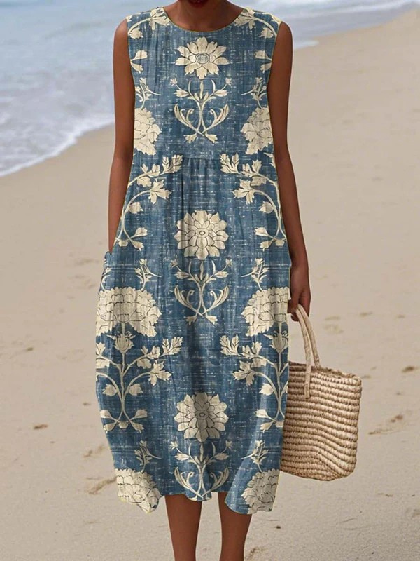 Belle | Boho Midi Jurk