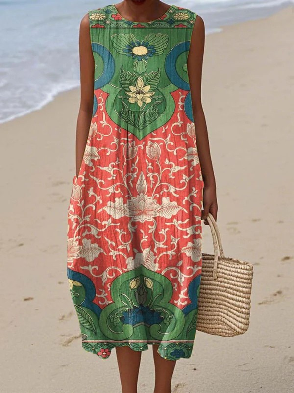 Vera | Bohemian Midi Jurk