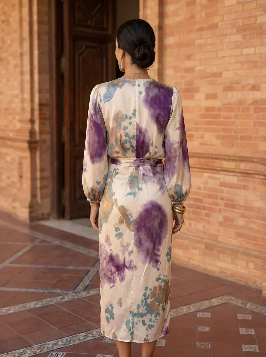 Valeria™ | Elegante V-hals jurk