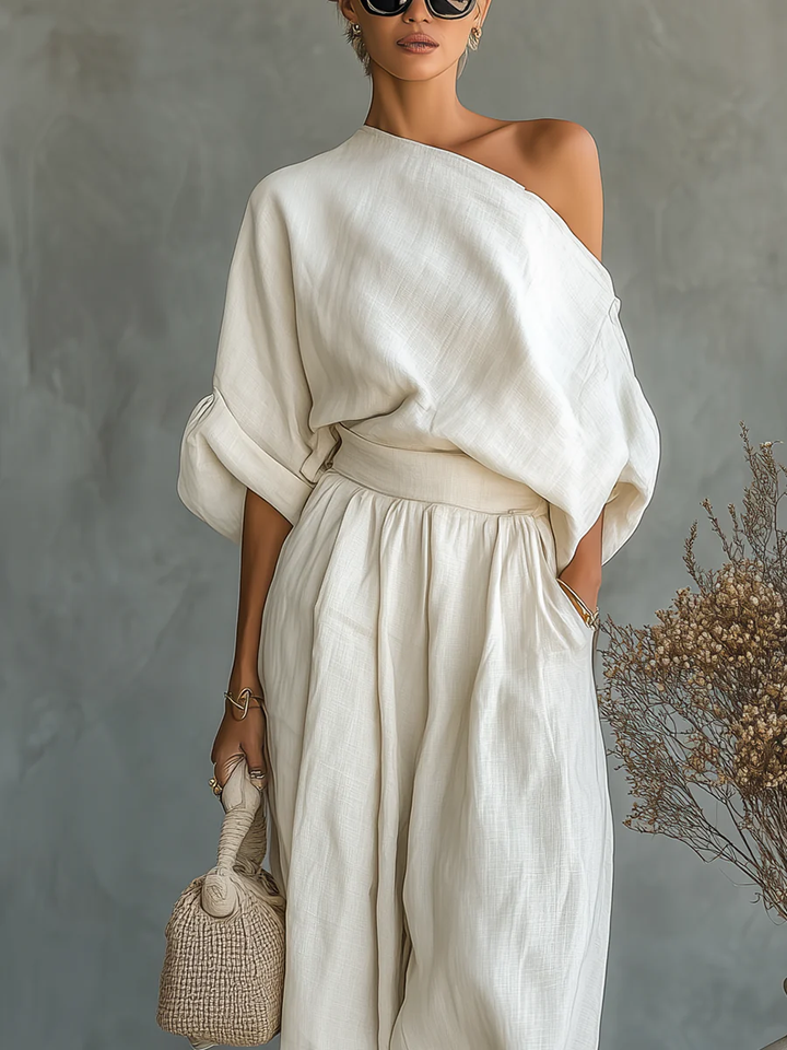 Mila™ Off-Shoulder Two-Piece Set