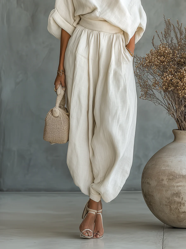 Eleonora - Set elegante monospalla twee delen