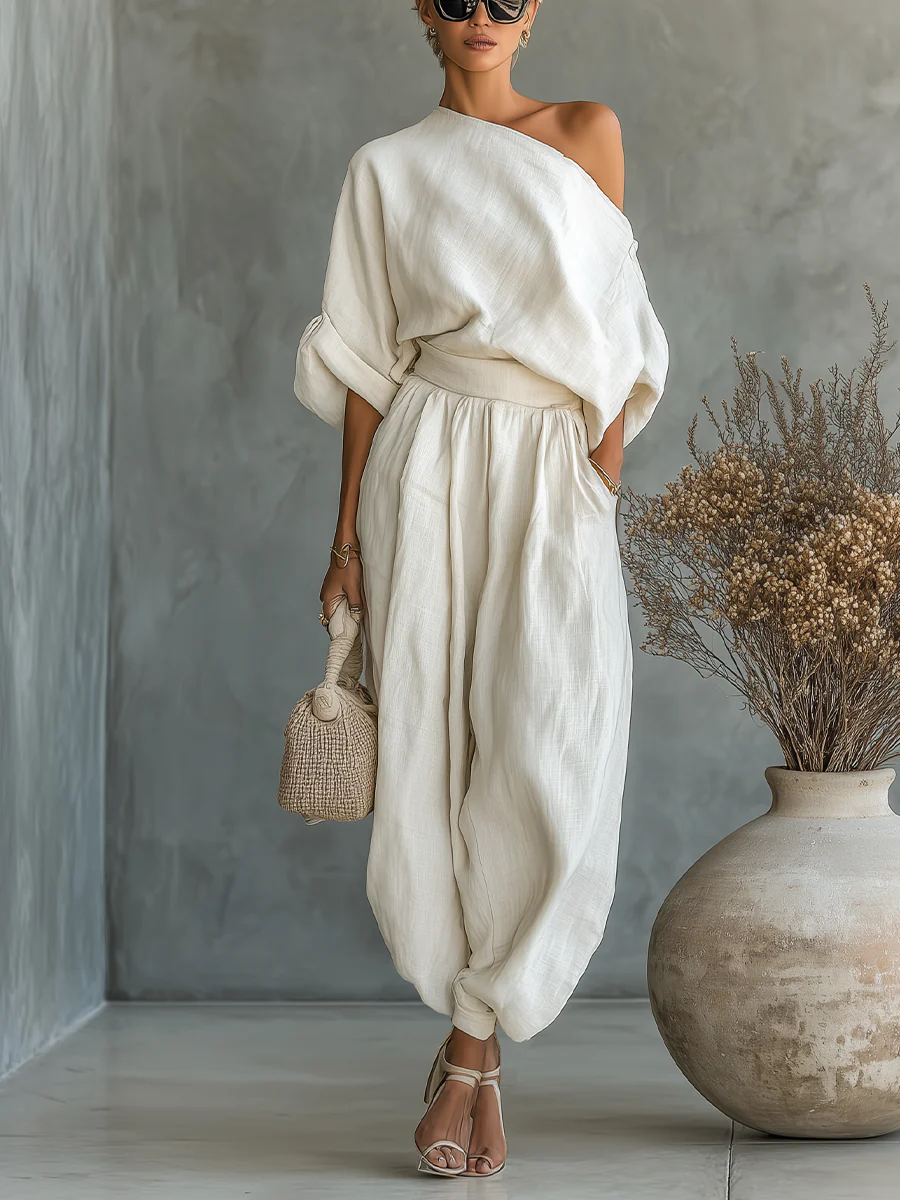 Mila™ Off-Shoulder Two-Piece Set