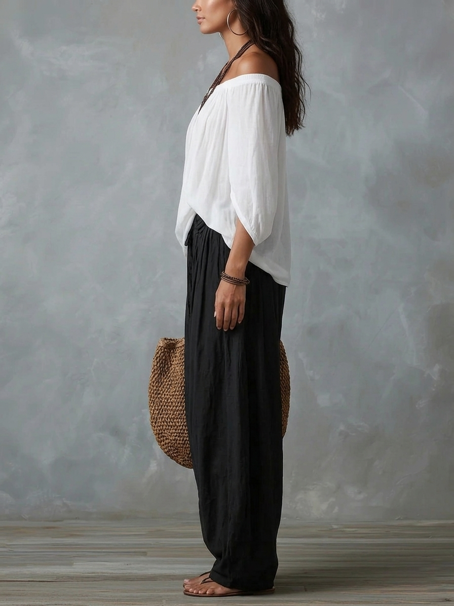 Tiziana | Boho set met ballonbroek
