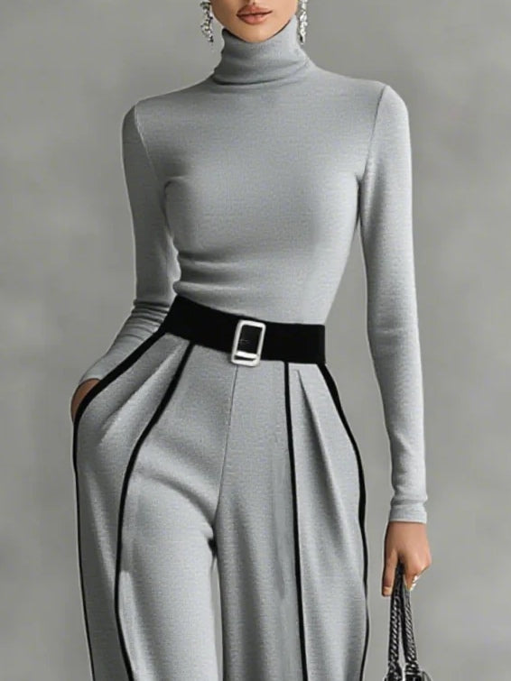Vera™ || Elegant Set met Contrasterende Accenten