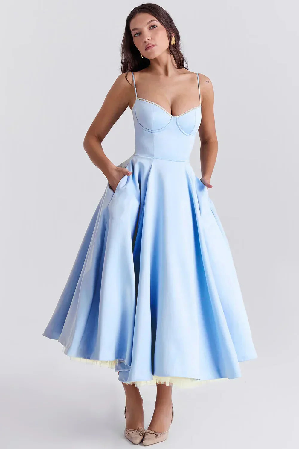 Arielle | Luxe Midi Jurk