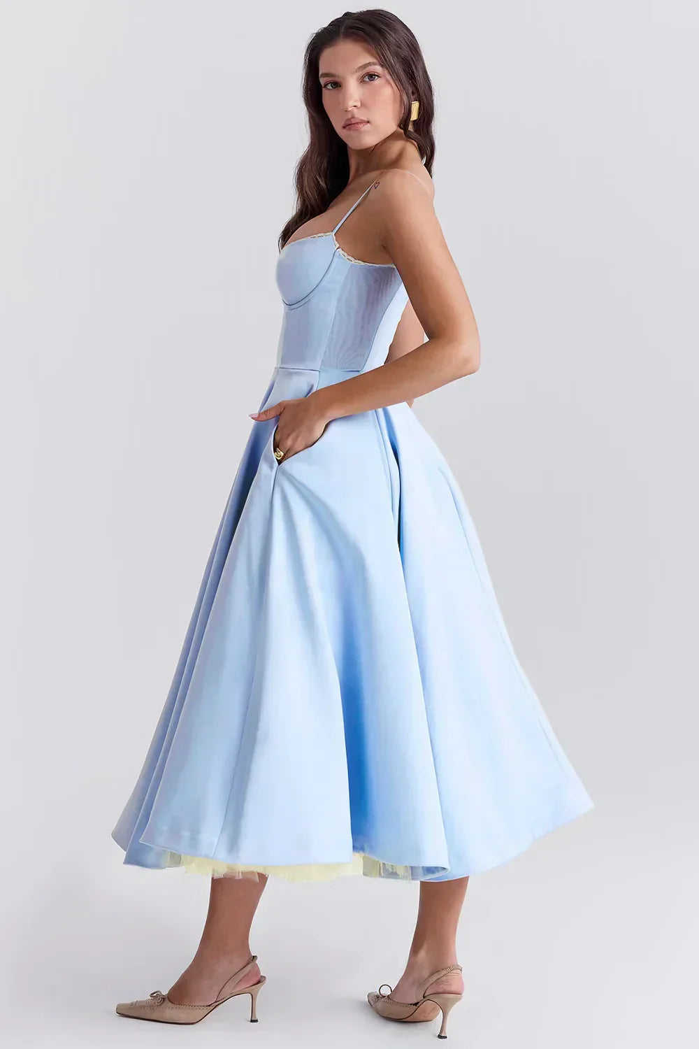 Arielle | Luxe Midi Jurk