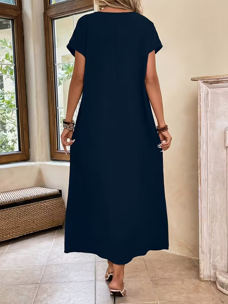 Margaux™ — Elegante en minimalistische lange jurk