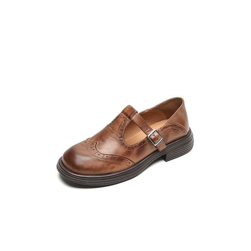 Talvanna | Elegante Everyday Leren Mary Janes