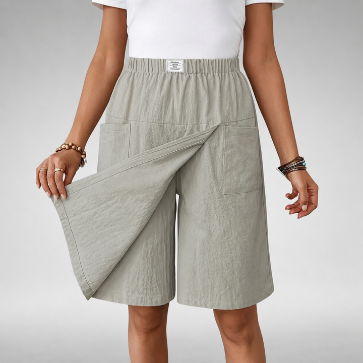 Anne | Hoge Taille Comfort Shorts