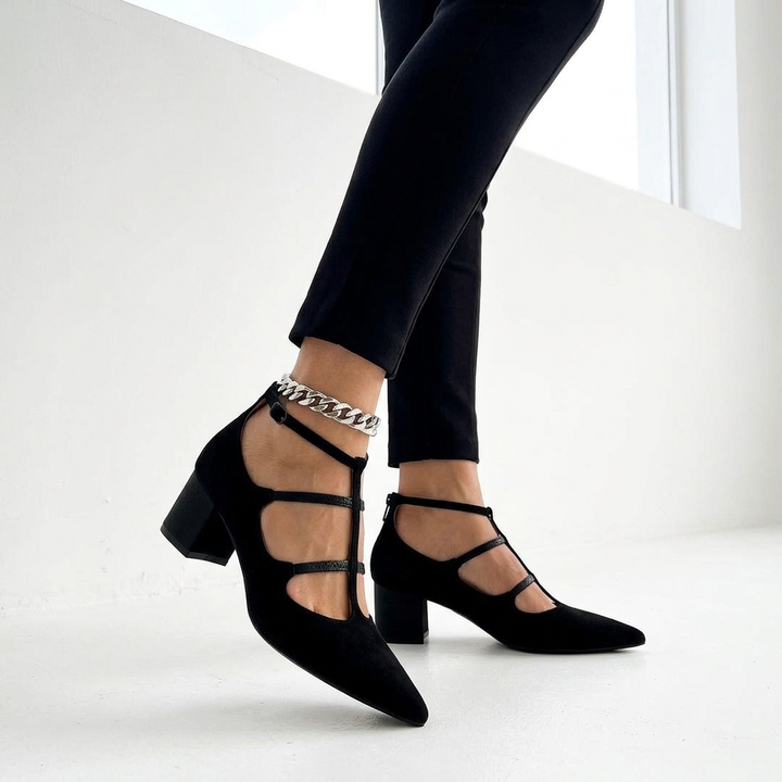 Nancy | Elegante Hakken met Bandjes
