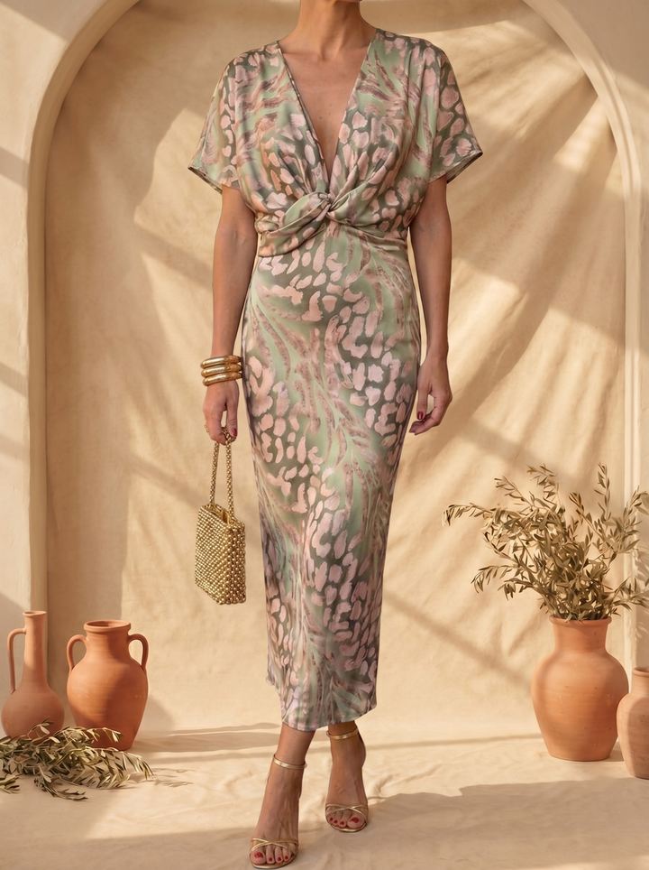 Antonella | Elegante jurk van lichte, vloeiende stof