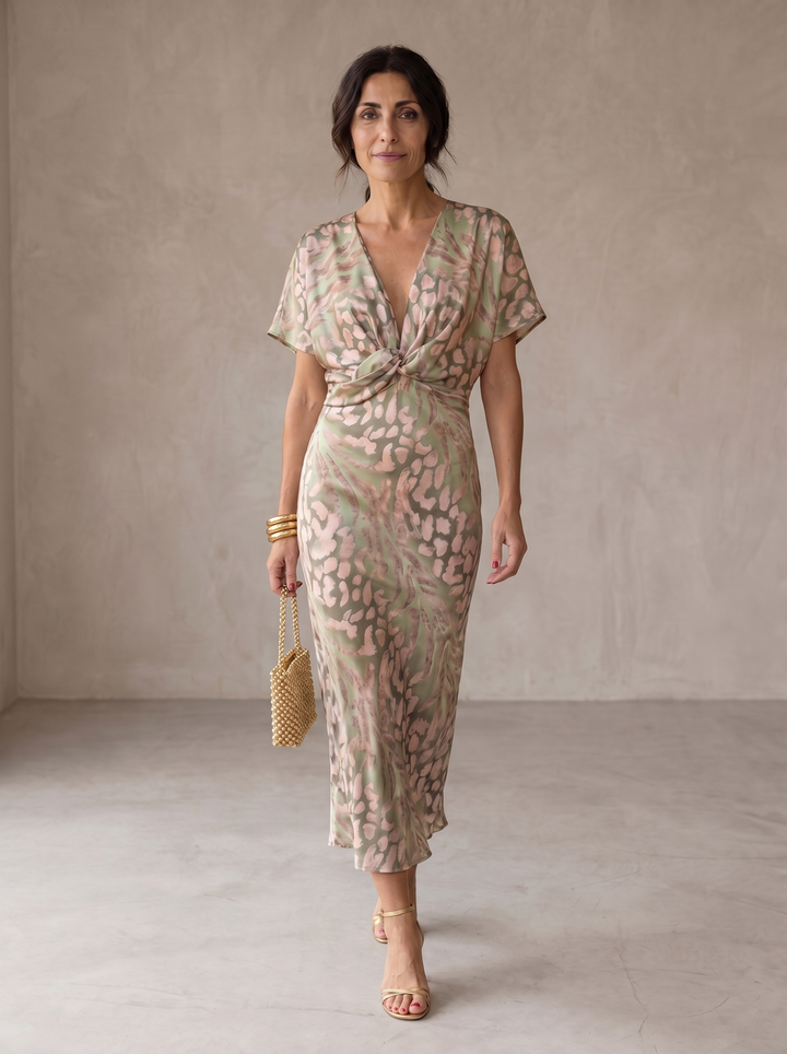 Antonella | Elegante jurk van lichte, vloeiende stof
