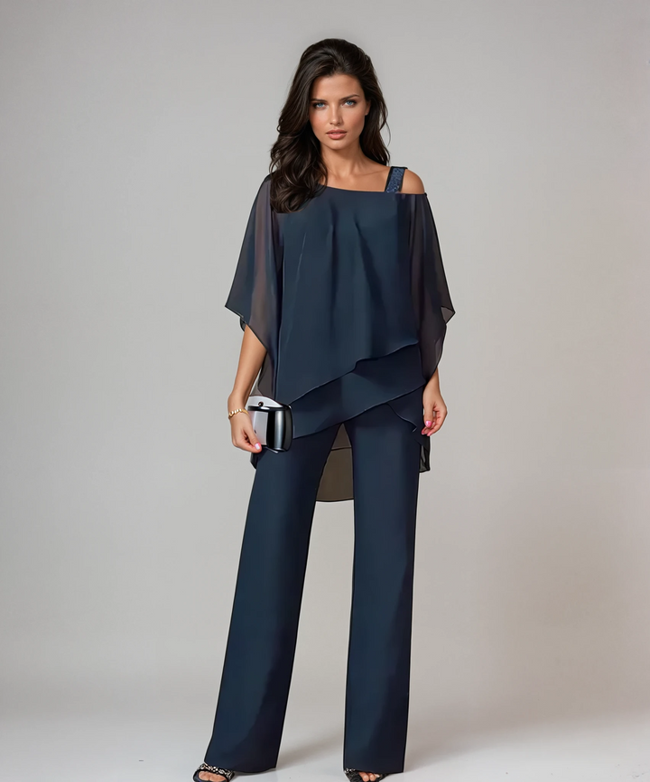 Mariella™ Twee-delige Laagset | Ontspannen Elegante Co-Ord Set