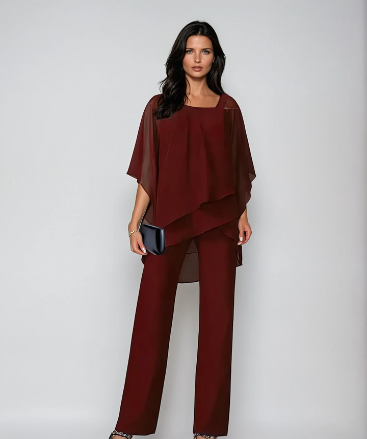 Mariella™ Twee-delige Laagset | Ontspannen Elegante Co-Ord Set