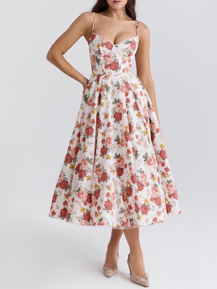 Arielle | Luxe Midi Jurk