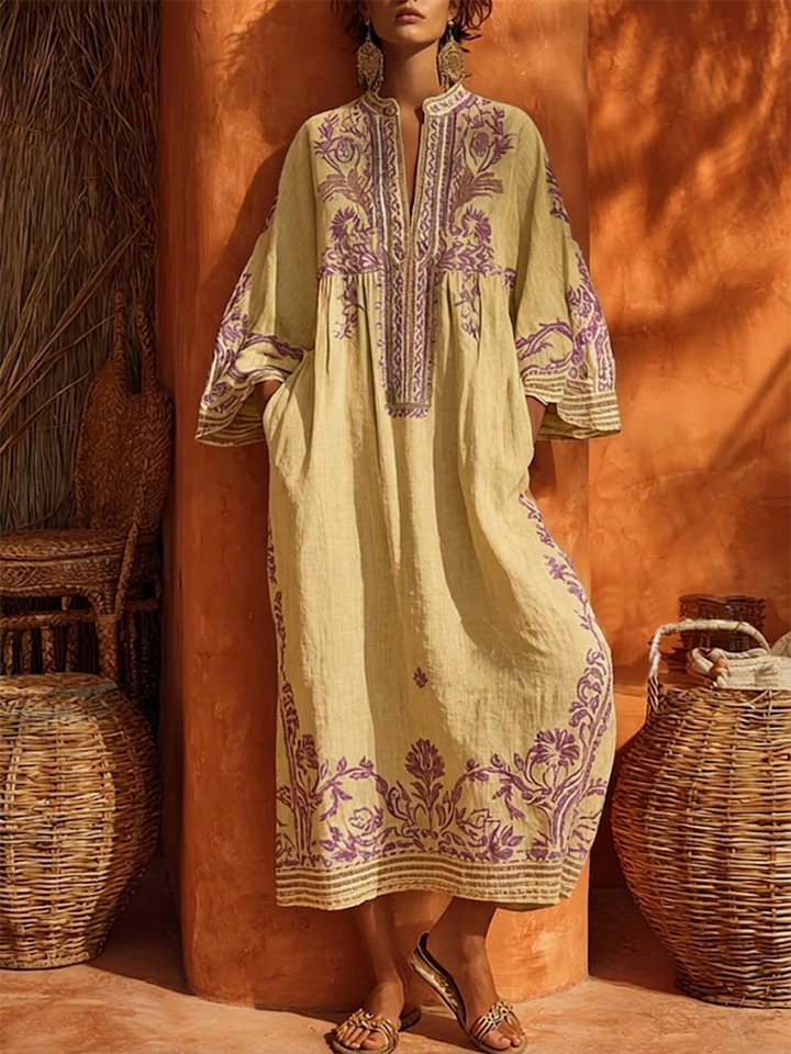 Celestina | Jurk met mediterrane charme